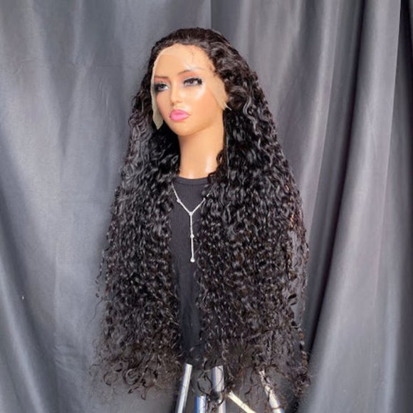 YEMI 13*4 TRANSPARENT LACE FRONTAL DEEP CURLY WIG